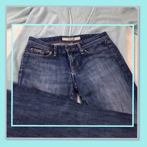 JOES JEANS WOMENS DENIM BOOTCUT JEANS MEDIUM WASH 27